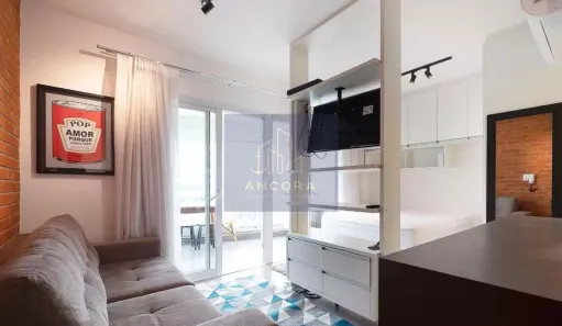Apartamento com 1 Quarto para alugar, 34m² no Pinheiros, São Paulo