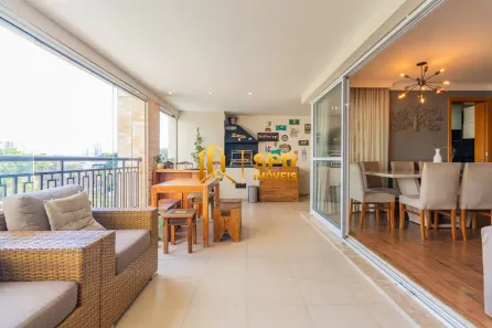 Apartamento com 3 Quartos à venda, 134m² no Jardim Taquaral, São Paulo