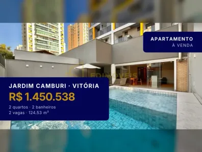 Apartamento com 2 Quartos à venda, 124m² no Jardim Camburi, Vitória