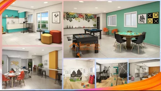 Apartamento com 2 Quartos à venda, 55m² no Vila das Bandeiras, Guarulhos