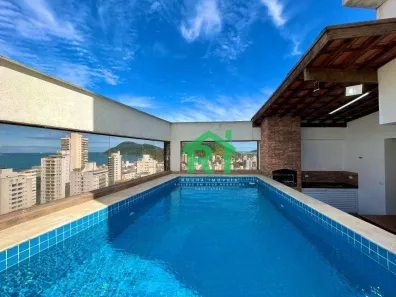 Cobertura com 3 Quartos para venda ou aluguel, 240m² no Vila Alzira, Guarujá