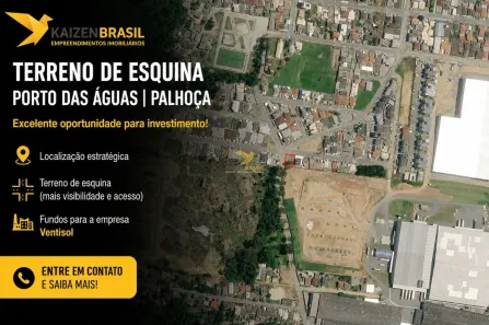 Lote/Terreno à venda, 341m² no Bela Vista, Palhoça