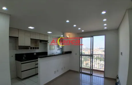 Apartamento com 2 Quartos para alugar, 49m² no Jardim Rossi, Guarulhos