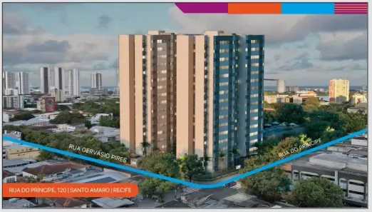 Apartamento com 2 Quartos à venda, 44m² no Boa Vista, Recife