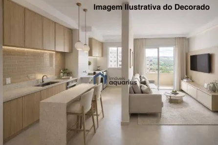Apartamento com 3 Quartos à venda, 70m² no Condomínio Residencial Colinas do Paratehy, São José dos Campos