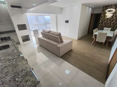 Apartamento com 2 Quartos para alugar, 80m² no Guilhermina, Praia Grande