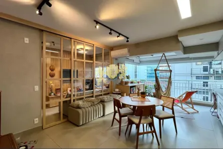 Flat com 1 Quarto para alugar, 54m² no Pinheiros, São Paulo