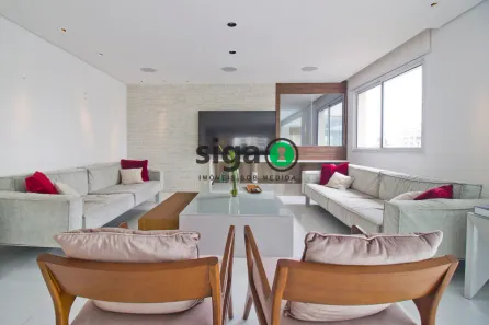Apartamento com 4 Quartos para venda ou aluguel, 442m² no Campo Belo, São Paulo