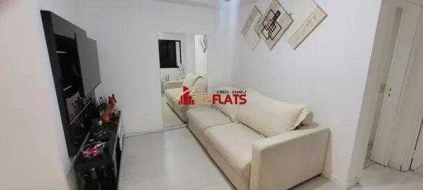 Flat com 2 Quartos para alugar, 55m² no Indianópolis, São Paulo
