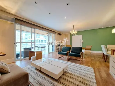 Apartamento com 3 Quartos para alugar, 215m² no Gonzaga, Santos