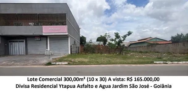 Lote/Terreno à venda, 300m² no Jardim São José, Goiânia