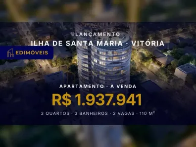 Apartamento com 3 Quartos à venda, 110m² no Ilha de Santa Maria, Vitória