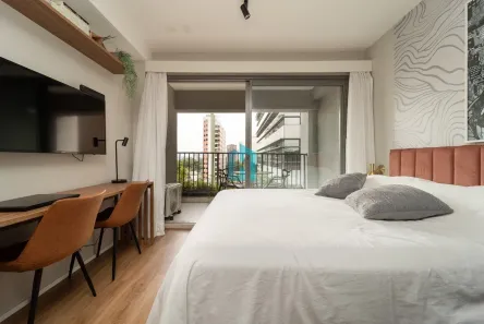 Apartamento com 1 Quarto à venda, 30m² no Indianópolis, São Paulo