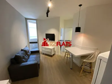 Flat com 1 Quarto para alugar, 33m² no Jardim Paulista, São Paulo