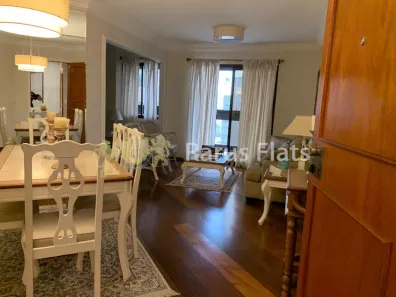 Flat com 3 Quartos para alugar, 130m² no Indianópolis, São Paulo