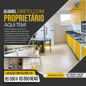 Apartamento com 1 Quarto para alugar, 30m² no Setor Sol Nascente, Goiânia