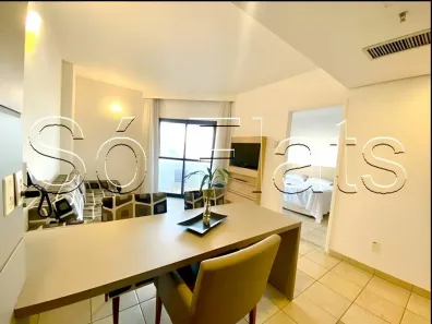 Apartamento com 1 Quarto para alugar, 47m² no Boqueirão, Santos