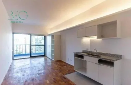 Apartamento com 1 Quarto para alugar, 34m² no República, São Paulo