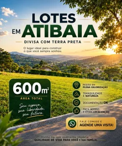 Lote/Terreno à venda, 600m² no Iara, Atibaia