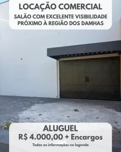 Ponto Comercial para alugar, 1m² no Parque Residencial Damha, Presidente Prudente