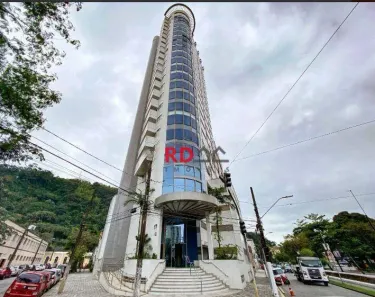 Sala Comercial para alugar, 52m² no Marapé, Santos