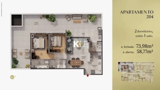Apartamento com 2 Quartos à venda, 137m² no Balneário, Florianópolis