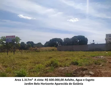 Lote/Terreno à venda, 1317m² no Jardim Belo Horizonte, Aparecida de Goiânia