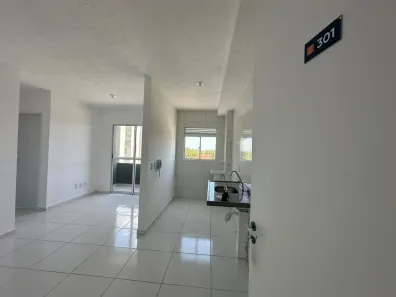 Apartamento com 2 Quartos para alugar, 46m² no Guaribas, Eusébio