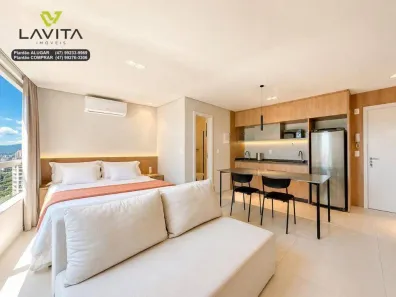 Apartamento com 1 Quarto para alugar, 35m² no Ponta Aguda, Blumenau