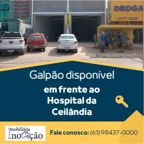 Galpão/Depósito/Armazém para alugar, 140m² no Ceilândia Sul, Brasília