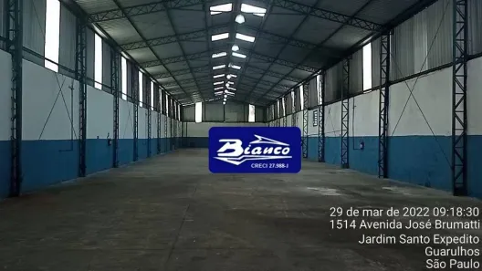 Galpão/Depósito/Armazém à venda, 1200m² no Jardim Santo Expedito, Guarulhos