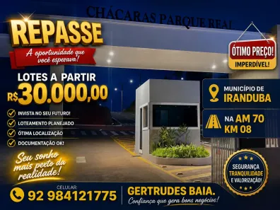 Lote/Terreno à venda, 450m² no , Iranduba