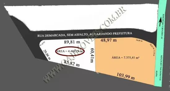 Lote/Terreno à venda, 4489m² no Vila Dainese, Americana