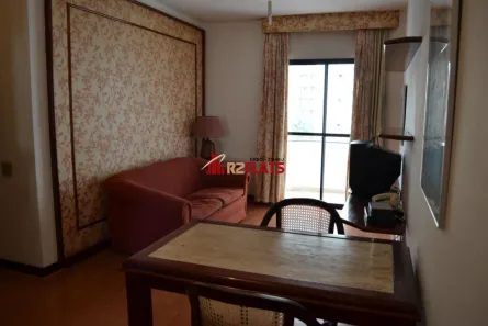 Flat com 1 Quarto para alugar, 45m² no Itaim Bibi, São Paulo