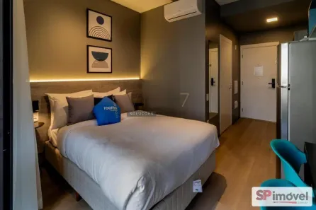 Apartamento com 1 Quarto para alugar, 26m² no Perdizes, São Paulo