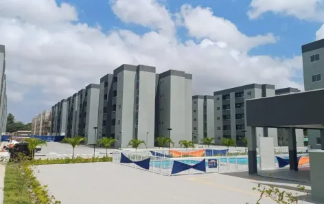 Apartamento com 2 Quartos para alugar, 47m² no Guaribas, Eusébio
