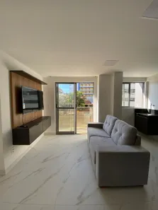 Apartamento com 2 Quartos para alugar, 60m² no Cabo Branco, João Pessoa