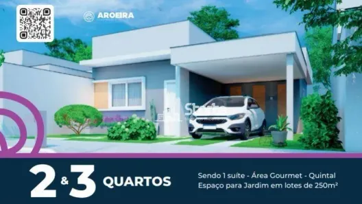 Casa de Condomínio com 3 Quartos à venda, 71m² no Residencial Fruta do Conde, Uberlândia