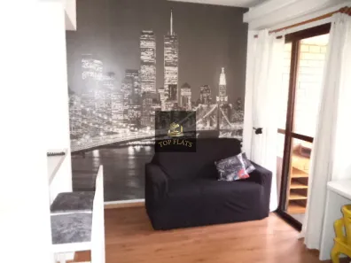 Flat com 1 Quarto para alugar, 25m² no Moema, São Paulo
