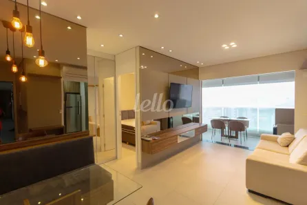 Apartamento com 1 Quarto para alugar, 55m² no Vila Regente Feijó, São Paulo