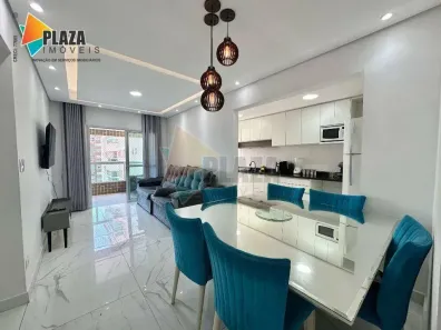 Apartamento com 2 Quartos para alugar, 80m² no Boqueirão, Praia Grande