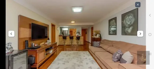 Apartamento com 4 Quartos para alugar, 144m² no Jardim, Santo André