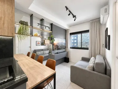 Apartamento com 1 Quarto para alugar, 35m² no Boa Vista, Porto Alegre
