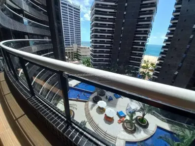Apartamento com 2 Quartos para alugar, 60m² no Meireles, Fortaleza