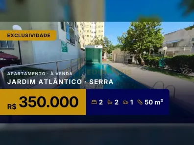 Apartamento com 2 Quartos à venda, 50m² no Jardim Atlântico, Serra
