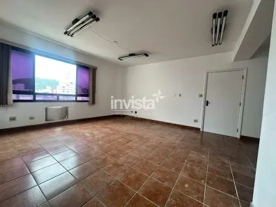 Sala Comercial para alugar, 45m² no Vila Belmiro, Santos