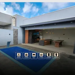Casa com 2 Quartos à venda, 360m² no ESPLANADA III, Chapadão do Sul