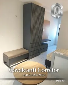 Apartamento com 1 Quarto para alugar, 26m² no Lagoa Nova, Natal