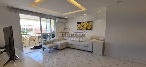 Apartamento com 3 Quartos para venda ou aluguel, 128m² no Barra da Tijuca, Rio de Janeiro
