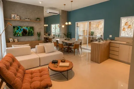 Casa de Condomínio com 3 Quartos à venda, 92m² no Industrial Santo Antônio, Aparecida de Goiânia
